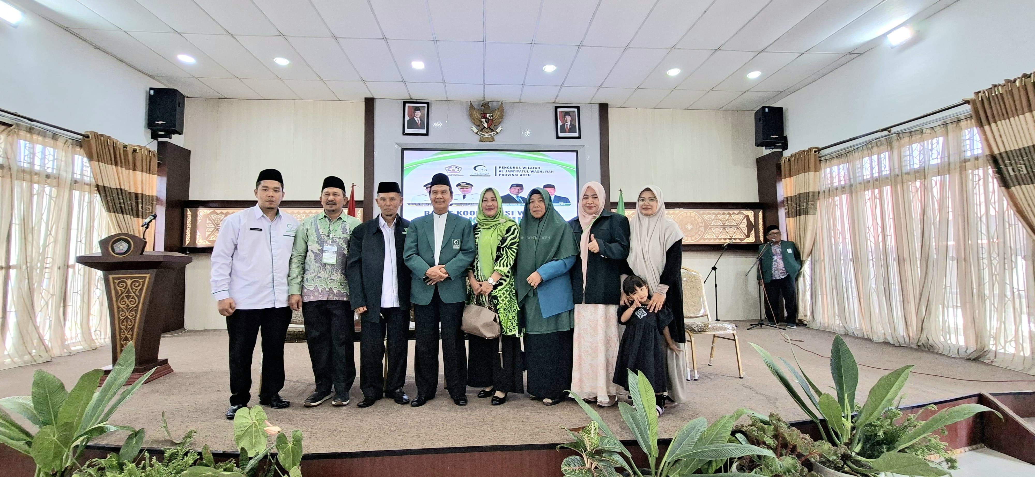 Rakorwil Al Jami'atul Washliyah Ke-1 , Tema : Konsolidasi organisasi menuju alwashliyah Maju