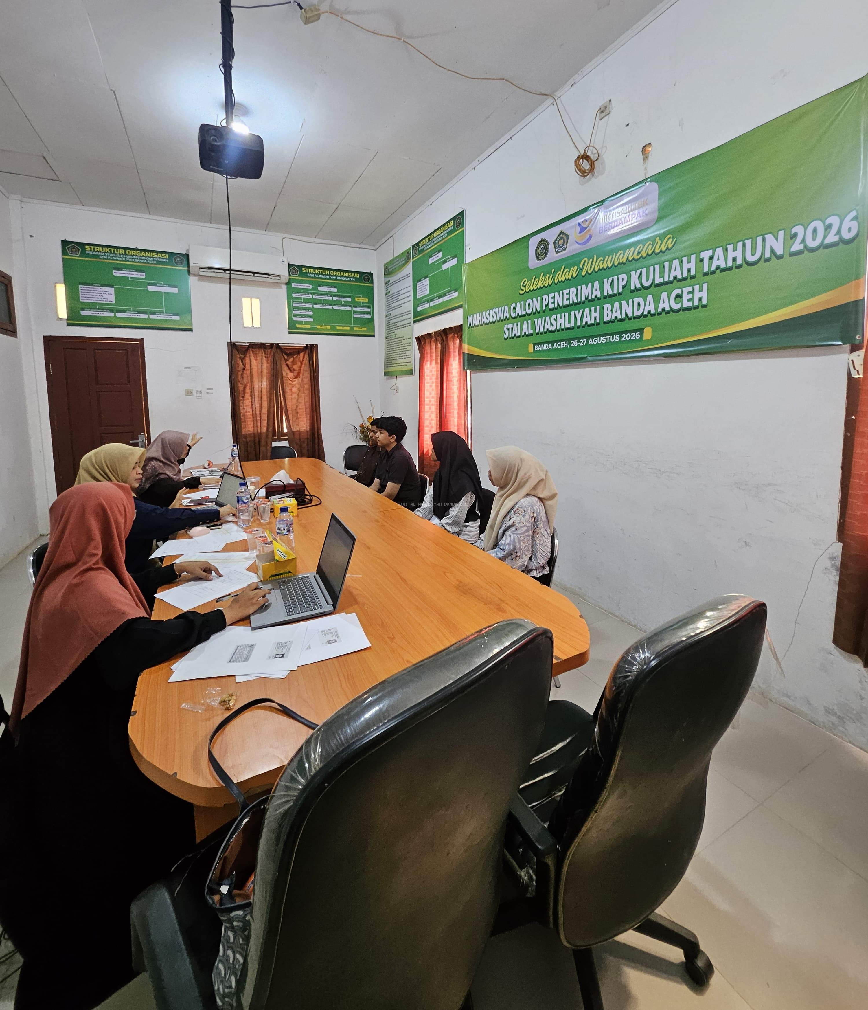 STAI Al Washliyah Banda Aceh Melakukan Seleksi dan Wawancara Mahasiswa Calon Penerima KIP Kuliah Tahun 2026